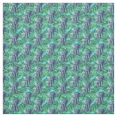 Jungle Safari Elephants Stoff (Muster)