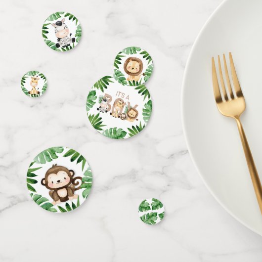 Jungle Safari Es ist eine Baby-Dusche Konfetti (Gruppe)