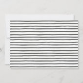 Jungle Safari Horizontal Wild 1. Geburtstag Einladung (Rückseite)