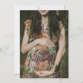 Jungle Safari "It's about Get Wild" Foto Einladung (Rückseite)