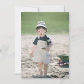 Jungle Safari Kinderparty Einladung (Rückseite)