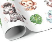 Jungle Safari Muster Geschenk Wrap Wrapping Paper Geschenkpapier (Rolleneckpunkt)