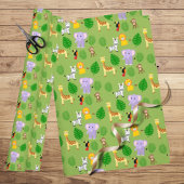 Jungle Safari Niedlich Wildtiere Kinder Geschenkpapier