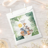 Jungle Safari niedliche Kleintiere Kinder Party Th Geschenktütchen (Ausgeschnitten)