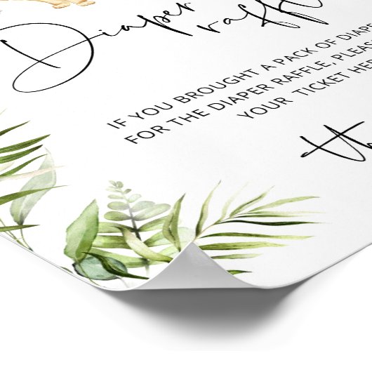 Jungle Safari Poster (Ecke)