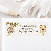 Jungle Safari Rücksendeadressen-Aufkleber (Insitu)