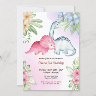 Jungle Safari Thema Geburtstag Einladung