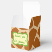 Jungle Safari Tier niedliche Gefälligkeitsboxen Geschenkschachtel (Geöffnet)