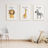 Jungle Safari Tiere Kinderzimmer für benutzerdefin Bilderwand Sets