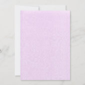 Jungle Safari Tiere Tropical Baby Dusche per Mail Einladung (Rückseite)