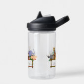 Jungle Safari Tiere Wald Wasserfarbe Trinkflasche (Links)
