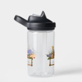 Jungle Safari Tiere Wald Wasserfarbe Trinkflasche (rechts)