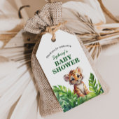 Jungle Safari Tropical Animals Baby Dusche Gefalle Geschenkanhänger