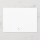 Jungle Safari Verlasse Baby Shower Addon Card Hinweiskarte (Rückseite)