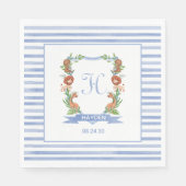 Jungle Safari Wappen Boy Baby Dusche Napkins Serviette (Vorderseite)