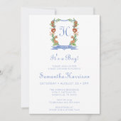 Jungle Safari Wappen Es ist eine Baby-Dusche Einladung (Vorderseite)