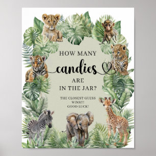 Jungle Safari Wie viele Kanadier sind im Jar-Spiel Poster