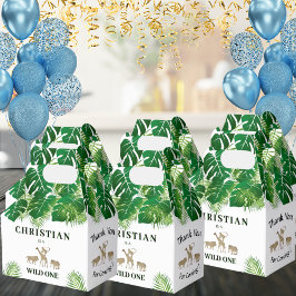 Jungle Safari Wild 1 1. Geburtstag Vielen Dank Geschenkschachtel