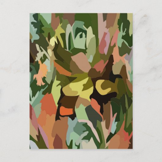 Jungle Scrabble Postkarte (Vorderseite)