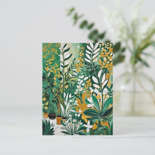 Jungle Serenade Feiertagspostkarte (Stehend Vorderseite)