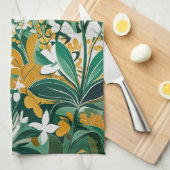 Jungle Serenade Geschirrtuch (Viertel Falte)