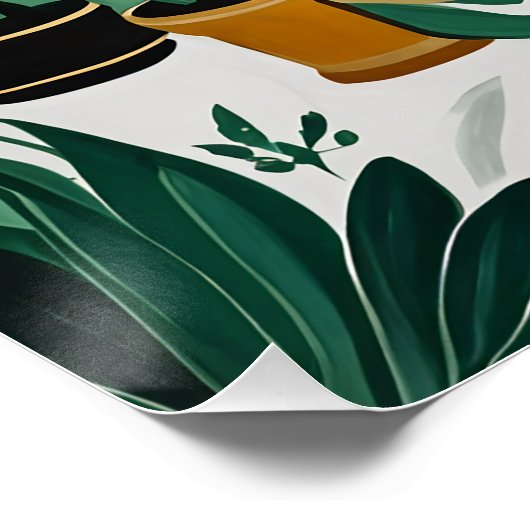 Jungle Serenade Poster (Ecke)