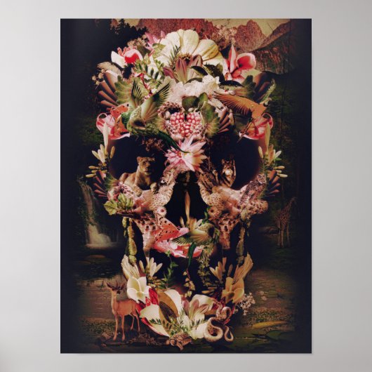 Jungle Skull Poster (Vorne)