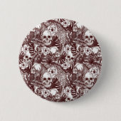 Jungle Skulls Button (Vorderseite)