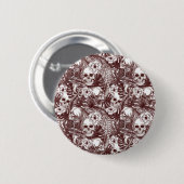 Jungle Skulls Button (Vorne & Hinten)