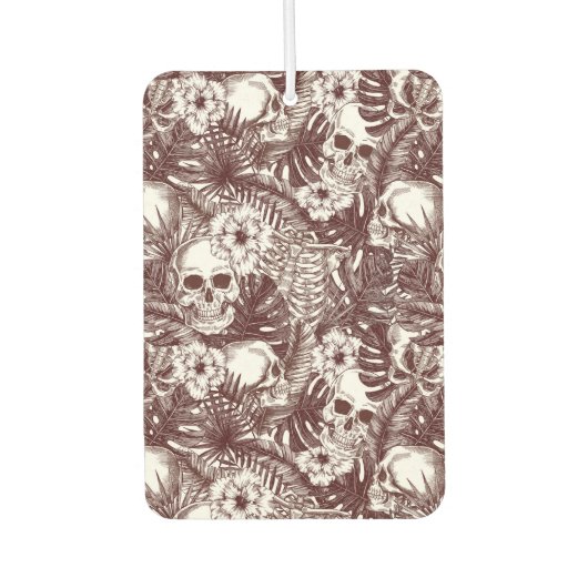 Jungle Skulls Car Freshener Autolufterfrischer (Vorderseite)