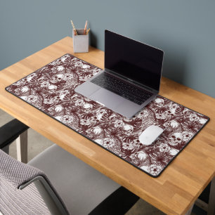Jungle Skulls Desk Mat Schreibtischunterlage