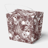 Jungle Skulls Gefälligkeitsbox Geschenkschachtel (Rückseite)