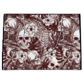 Jungle Skulls Geschenktasche Große Geschenktüte (Vorderseite)