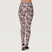 Jungle Skulls Leggings (Rückseite)