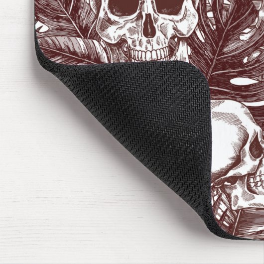 Jungle Skulls Mousepad (Ecke)