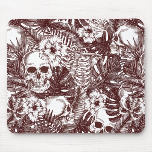 Jungle Skulls Mousepad (Vorne)
