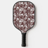 Jungle Skulls Pickleball Racket Schläger (Rückseite)