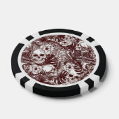 Jungle Skulls Poker Chips (Einzeln)
