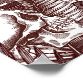 Jungle Skulls Poster (Ecke)