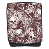 Jungle Skulls Rucksack #2 (Vorderseite)