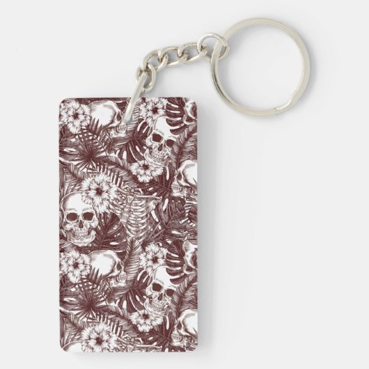 Jungle Skulls Schlüsselanhänger (Rückseite)