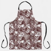 Jungle Skulls Schürze (Vorderseite)