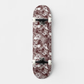 Jungle Skulls Skateboard (Vorderseite)