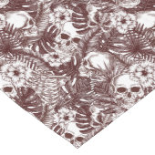 Jungle Skulls Table Runner Großer Tischläufer (Ecke)