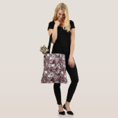 Jungle Skulls Tote Bag Tasche (Am Model)