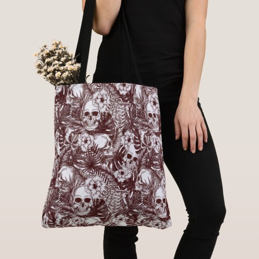 Jungle Skulls Tote Bag Tasche (Von Nahem)
