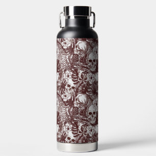 Jungle Skulls Wasserflasche Trinkflasche