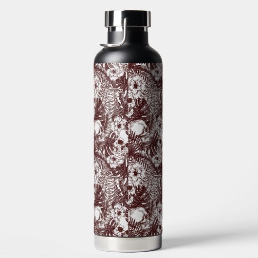Jungle Skulls Wasserflasche Trinkflasche (Rechts)