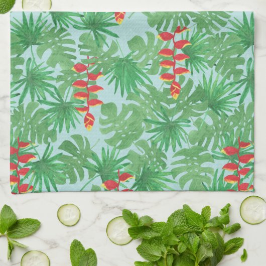 Jungle Sky Geschirrtuch (Gefaltet)