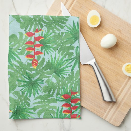 Jungle Sky Geschirrtuch (Viertel Falte)